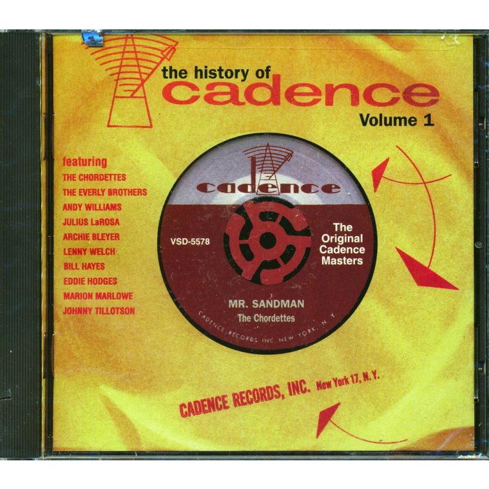 Andy Williams, The Chordettes, The Everly Brothers, Etc. - The History Of Cadence Volume 1 (marked/ltd stock)