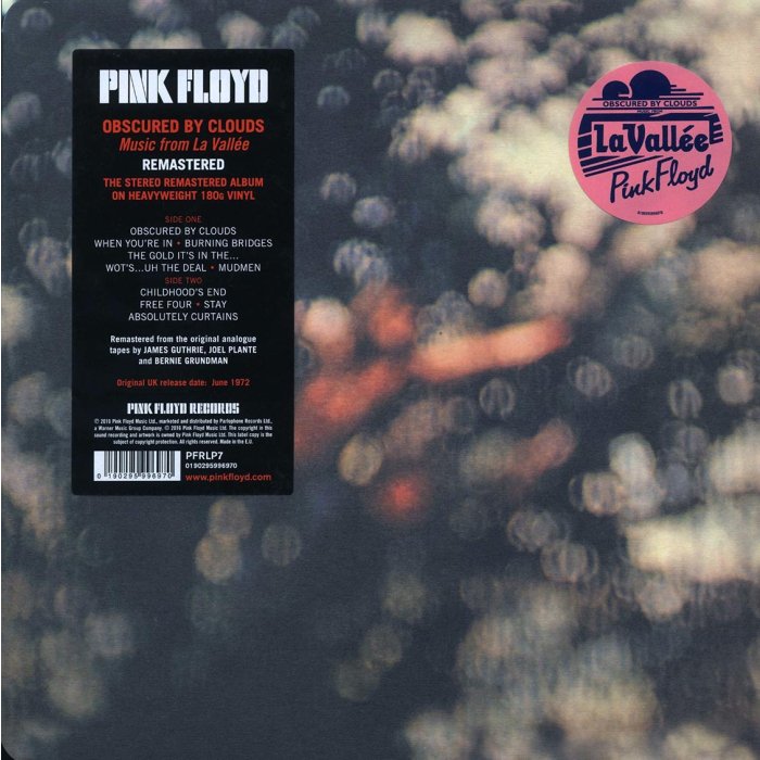 Pink Floyd - Obscured By Clouds (180g) (remastered) (radius corners)