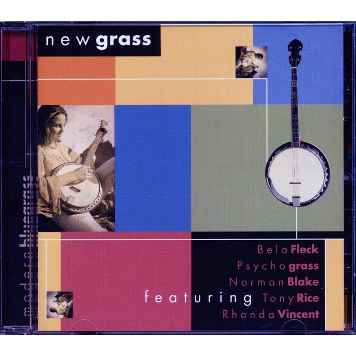 Bela Fleck, Psychograss, Rhonda Vincent, Mountain Heart, Normal Blake, Tony Rice, Etc. - New Grass: Modern Bluegrass (marked/ltd stock)