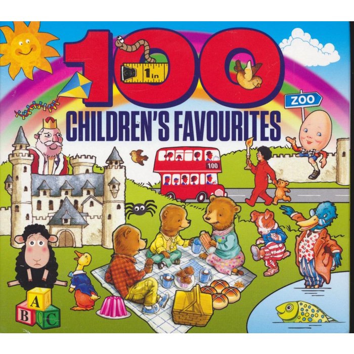 Various - 100 Children's Favourites (100 tracks) (4xCD) (deluxe 4-fold digipak)