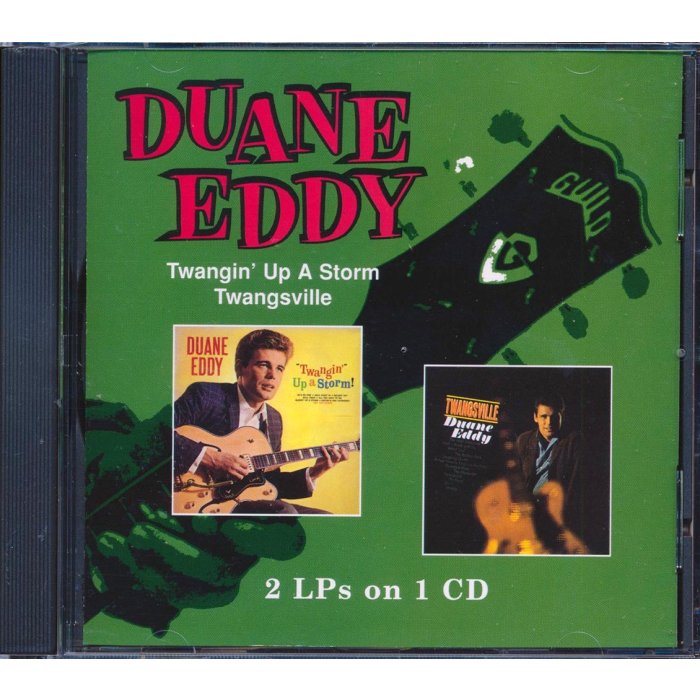 Duane Eddy - Twangin' Up A Storm + Twangsville (2 albums on 1 CD) (26 tracks) (+ 3 bonus tracks)