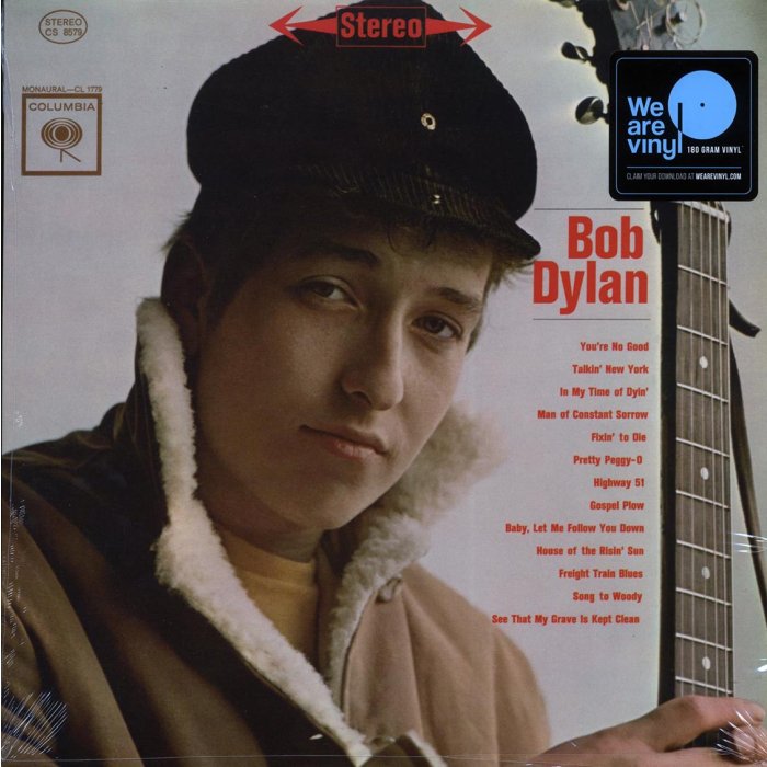 Bob Dylan - Bob Dylan (stereo) (incl. mp3) (180g)