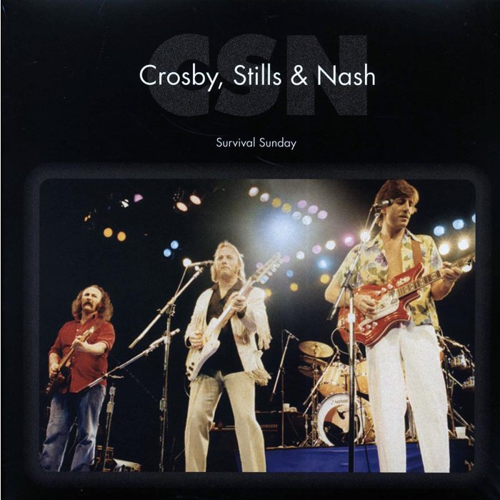 Crosby, Stills & Nash - Survival Sunday: Live At Hollywood Bowl, Los Angeles, CA, May 25, 1980 (2xLP)