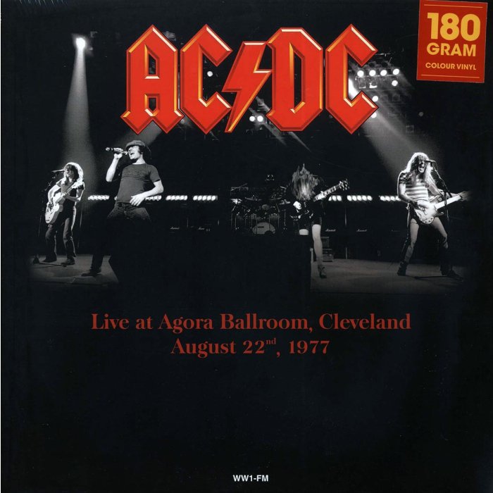 AC/DC - Live At Agora Ballroom, Cleveland August 22nd 1977 (180g) (orange vinyl)