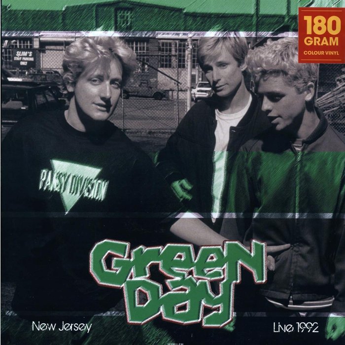 Green Day - New Jersey Live 1992 (180g) (colored vinyl)