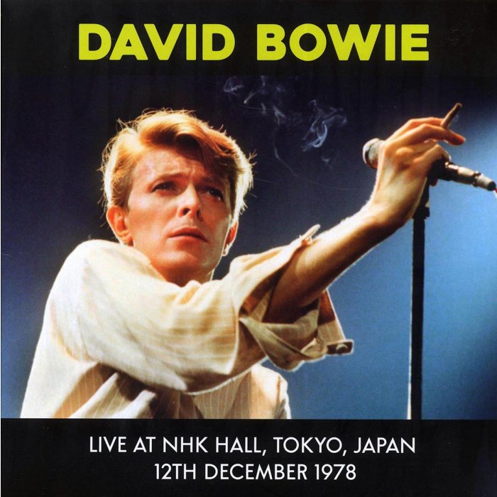 David Bowie - Live At NHK Hall, Tokyo, Japan, 12th December 1978 (ltd. 500 copies made) (pink vinyl)