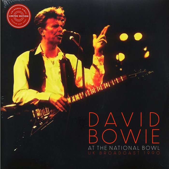 David Bowie - At The National Bowl UK Broadcast 1990: Milton Keynes, England, August 5th 1990 (ltd. ed.) (2xLP) (white vinyl)