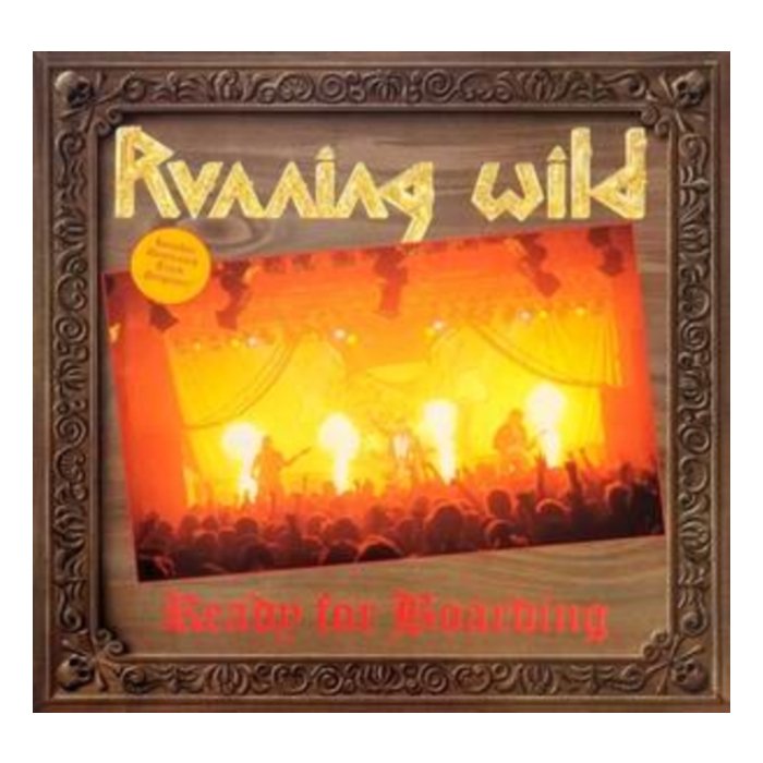 RUNNING WILD - READY FOR BOARDING (2LP/ORANGE VINYL)