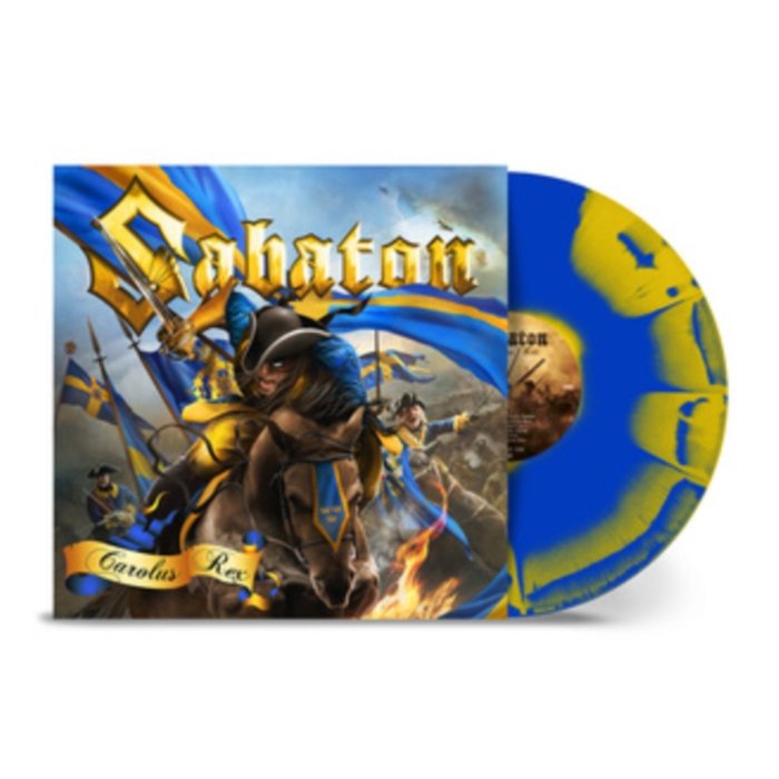 SABATON - CAROLUS REX (BLUE YELLOW SUNBURST VINYL)