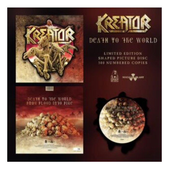 KREATOR - DEATH TO THE WORLD (SHAPED PICTURE DISC)