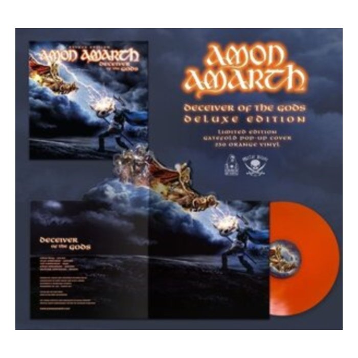 AMON AMARTH - DECEIVER OF THE GODS (ORANGE & BLUE VINYL)