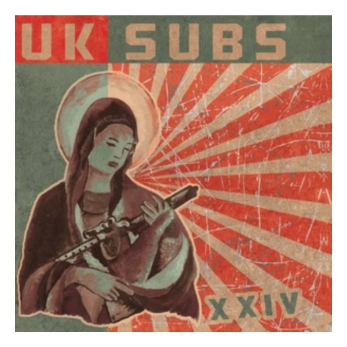 UK SUBS - XXIV (2-GREEN/CLEAR 10 INCH EDITION)