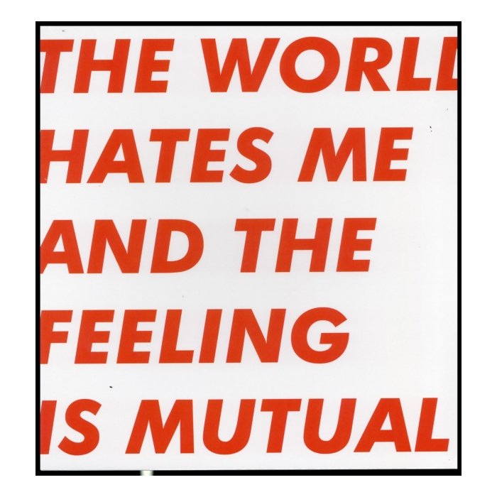 SIX BY SEVEN - WORLD HATES ME & THE FEELING IS MUTUAL (ORANGE VINYL/DL)