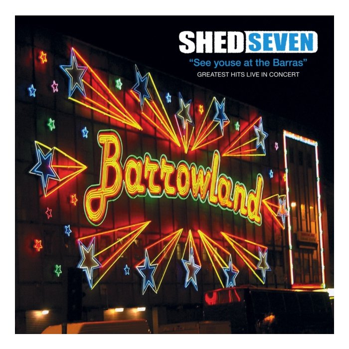 SHED SEVEN - SEE YOUSE AT THE BARRAS (YELLOW VINYL)