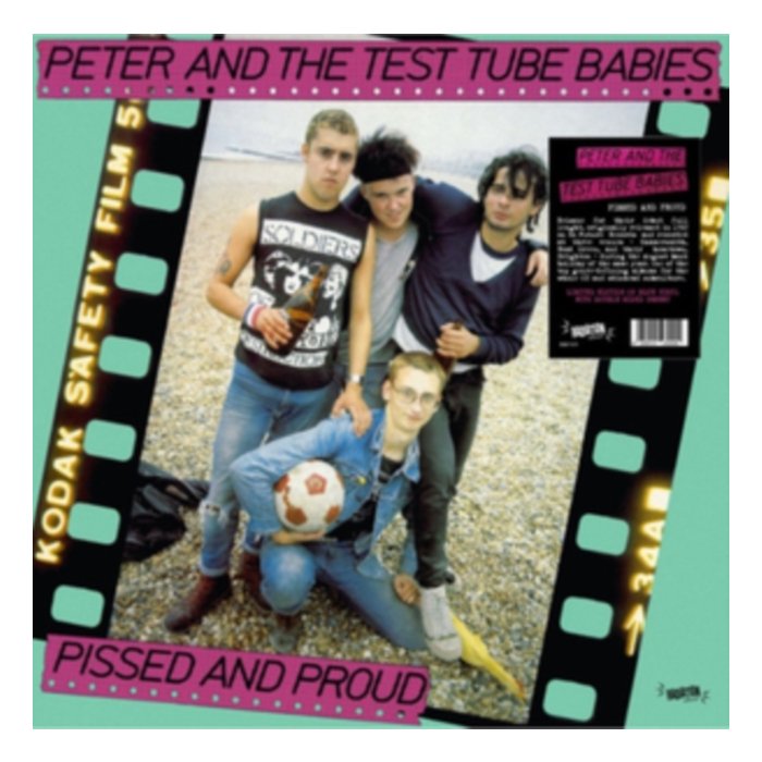 PETER & THE TEST TUBE BABIES - PISSED & PROUD (BLUE VINYL)