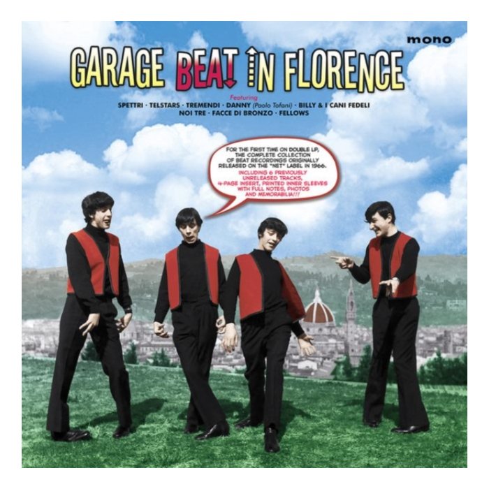 VARIOUS ARTISTS - GARAGE BEAT IN FLORENCE: THE COMPLETE 1966 SINGLES COLLECTION (2LP)