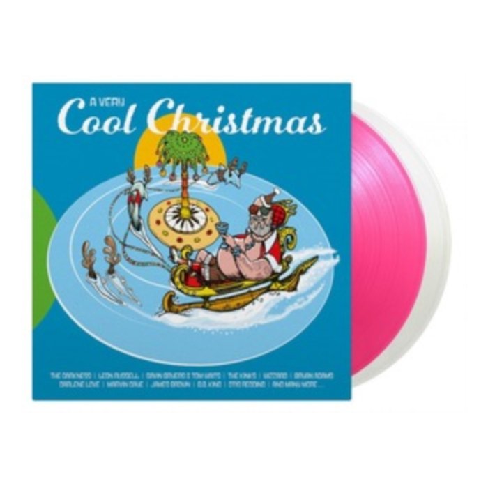 VARIOUS ARTISTS - VERY COOL CHRISTMAS (2LP/LIMITED/1-TRANSPARENT MAGENTA & 1-CRYSTAL CLEAR VINYL/180G/INSERT/NUMBERED)