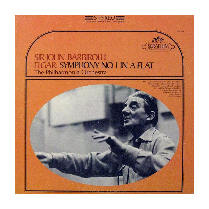 Preowned - Sir Edward Elgar - Sir John Barbirolli, Philharmonia Orchestra - Symphony No. 1 In A Flat