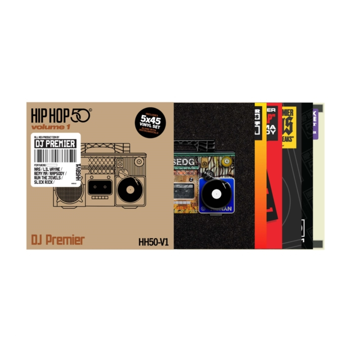 DJ PREMIER - HIP HOP 50: VOL 1 (5-7INCH/COLOR VINYL)