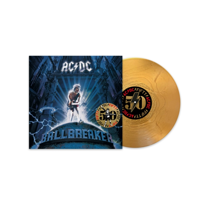 AC/DC - BALLBREAKER (50TH ANNIVERSARY/GOLD COLOR VINYL)