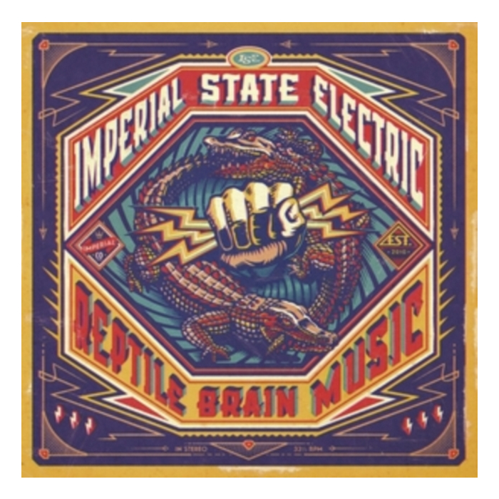 IMPERIAL STATE ELECTRIC - REPTILE BRAIN MUSIC (RED VINYL)