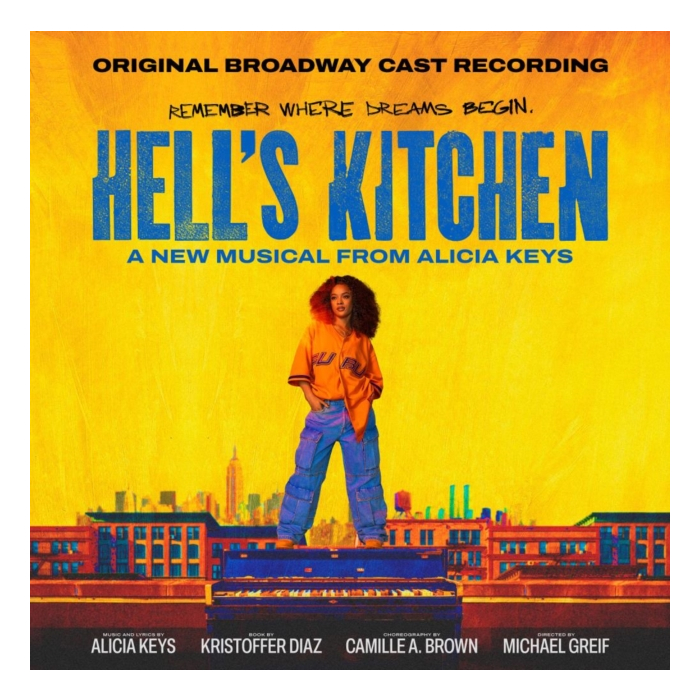 ALICIA KEYS; SHOSHANA BEAN; MALEAH JOI MOON - HELL’S KITCHEN (ORIGINAL BROADWAY CAST RECORDING) (TRANSPARENT BLUE VINYL/2LP)