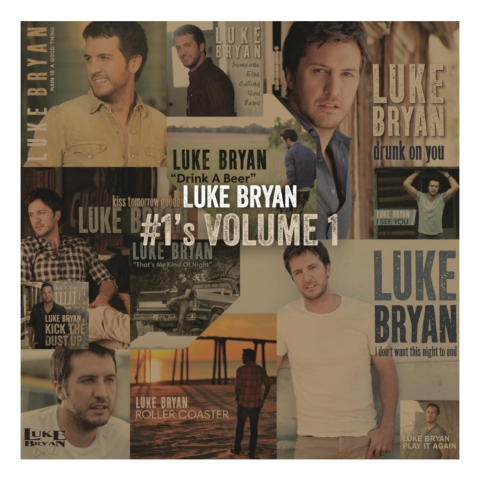 Luke Bryan - #1’S Vol. 1 (Brown Swirl Vinyl)