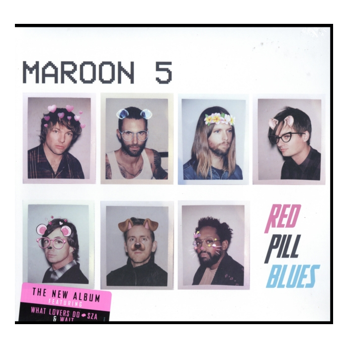 MAROON 5 - RED PILL BLUES (LP)