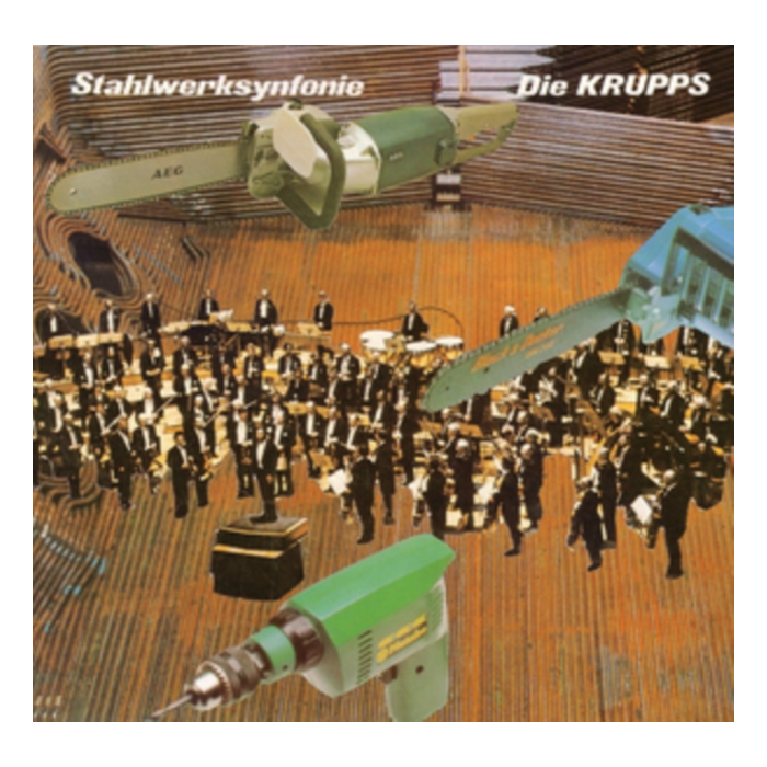 DIE KRUPPS - STAHLWERKSYNFONIE (GREY/BLACK SPLATTER VINYL)