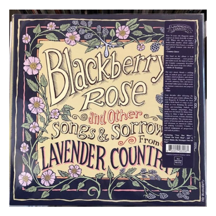 LAVENDER COUNTRY - BLACKBERRY ROSE (LIMITED EDITION/BLACKBERRY VINYL/DL CARD)