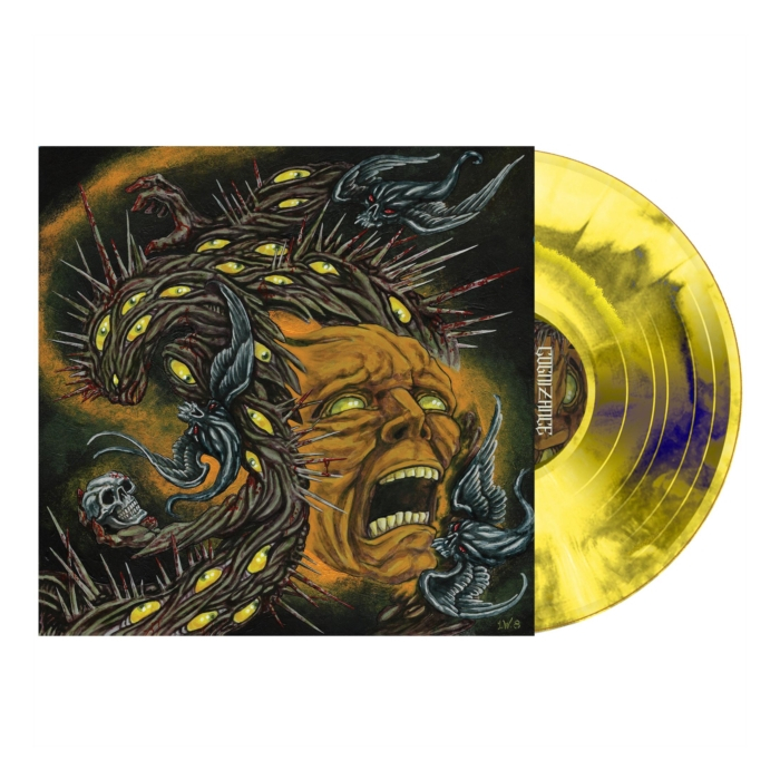 COGNIZANCE - MALIGNANT DOMINION (YELLOW & BLACK SWIRL VINYL)