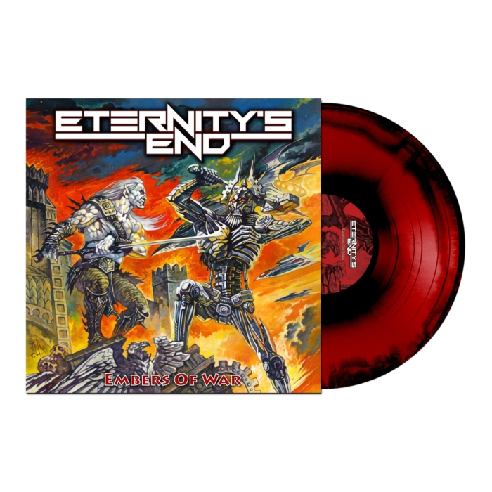 ETERNITY'S END - EMBERS OF WAR (RED W/ BLACK MARBLED VINYL)