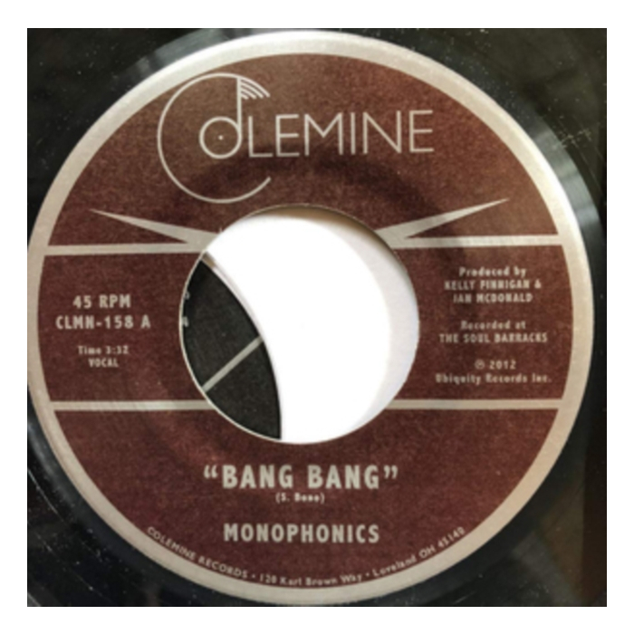 MONOPHONICS - BANG BANG / THINKING BLACK