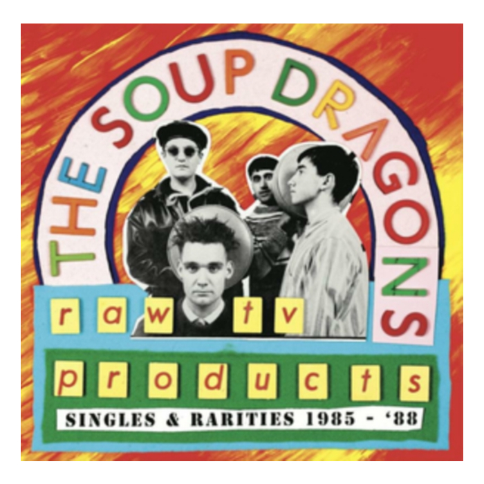 SOUP DRAGONS - RAW TV PRODUCTS - SINGLES & RARITIES 1985-88 (RED VINYL)