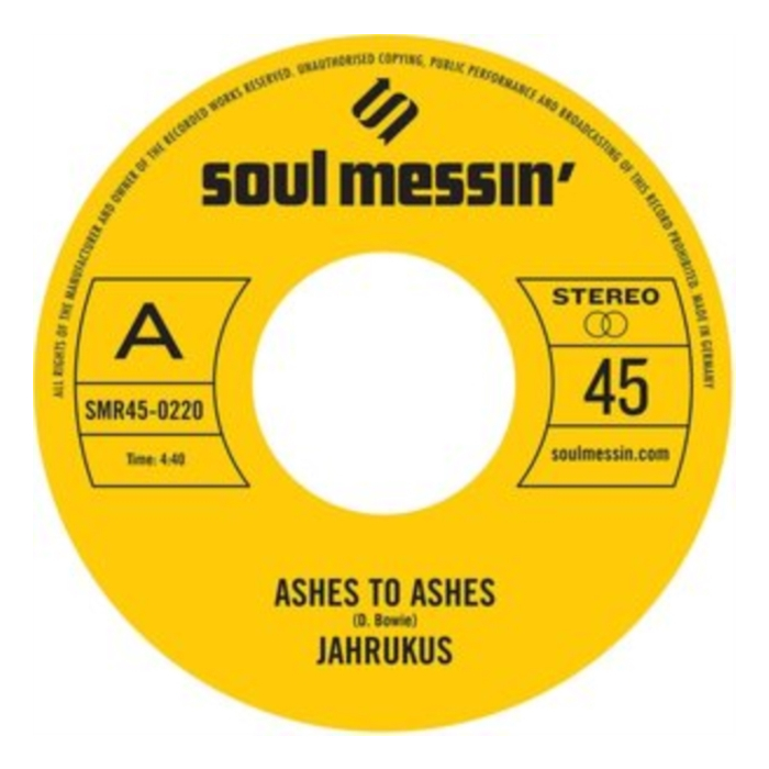 JAHRUKUS - ASHES TO ASHES B/W ISLAND GIRL