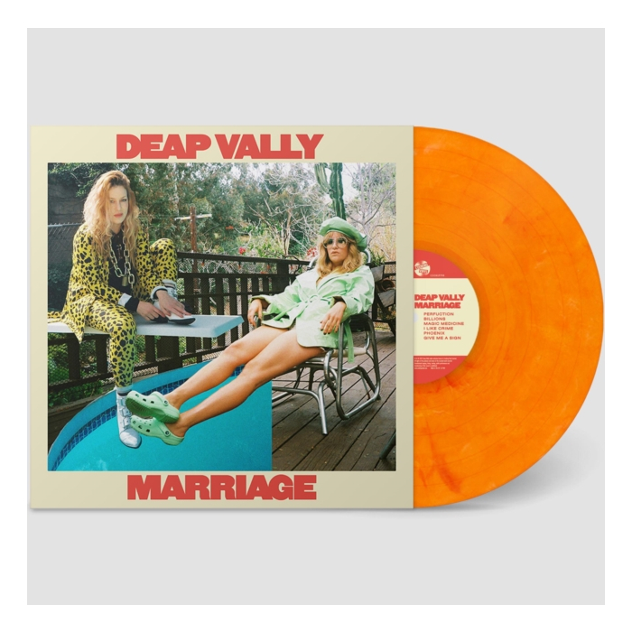 DEAP VALLY - MARRIAGE (ORANGE MARBLE VINYL/140G) (I)