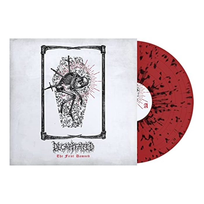 DECAPITATED - FIRST DAMNED (RED & BLACK SPLATTER)