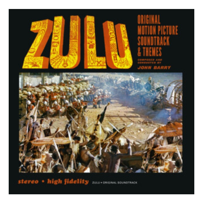 OST ZULU - MUSIC BY JOHN BARRY  (PUMPKIN ORANGE VINYL)