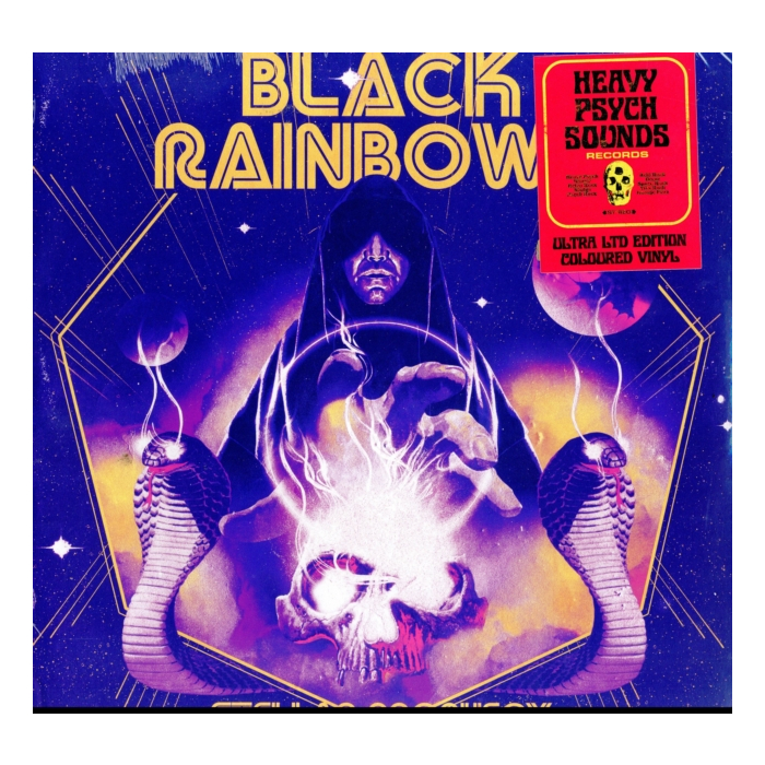 BLACK RAINBOWS - STELLAR PROPHECY (RED BACKGROUND SPLATTER)