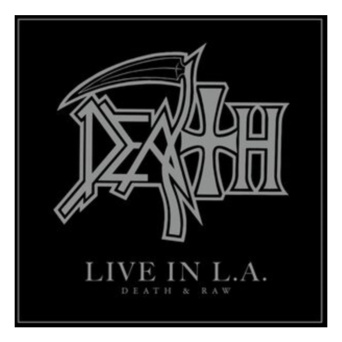 DEATH - LIVE IN L.A. (2LP/BLACK & SILVER MEGE W/ BLACK & SILVER SPLATTER VINYL)