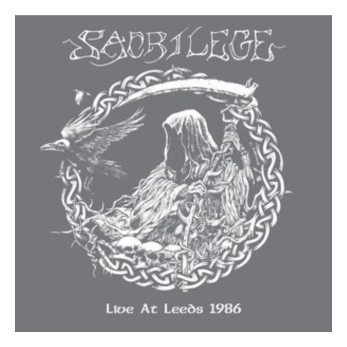 SACRILEGE - LIVE LEEDS 1986 (CLEAR/BLACK SPLATTER VINYL)