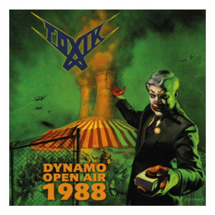 TOXIK - DYNAMO OPEN AIR 1988 (RED/BLACK SPLATTER VINYL)