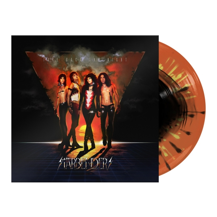 STARBENDERS - TAKE BACK THE NIGHT (ORANGE/YELLOW & BLACK SPLATTER VINYL) (I)