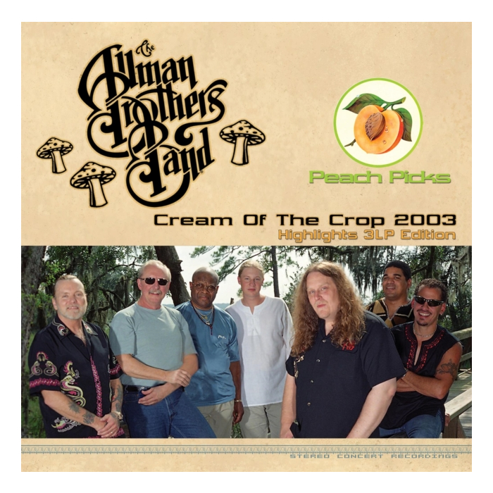 ALLMAN BROTHERS BAND - CREAM OF THE CROP 2003 - HIGHLIGHTS (3LP/COLOR VINYL) (RSD)