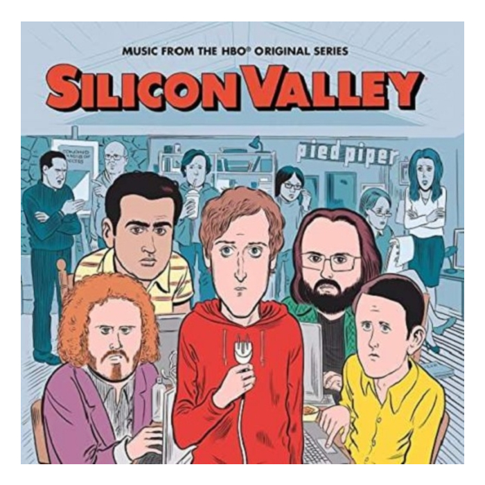 VARIOUS ARTISTS - SILICON VALLEY O.S.T. (RED TRANSLUCENT VINYL/DL CARD/POSTER)