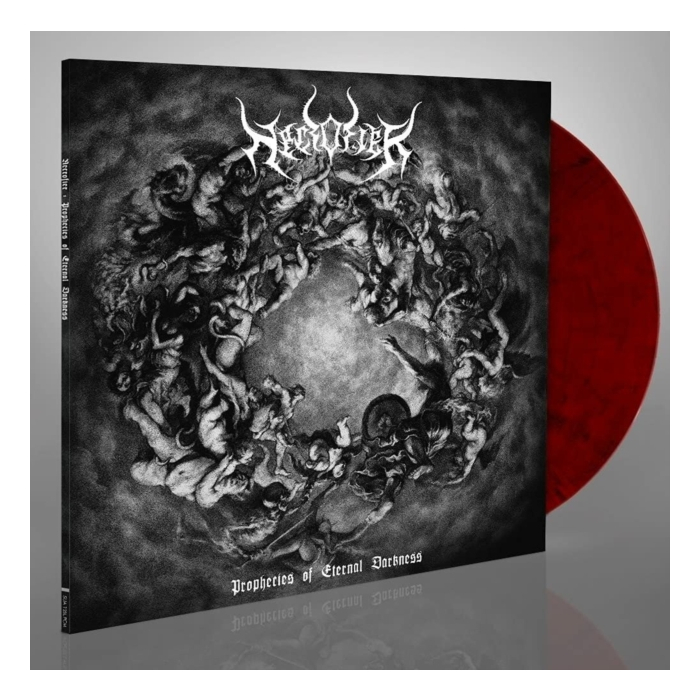 NECROFIER - PROPHECIES OF ETERNAL DARKNESS (TRANSPARENT RED & BLACK MARBLED VINYL)