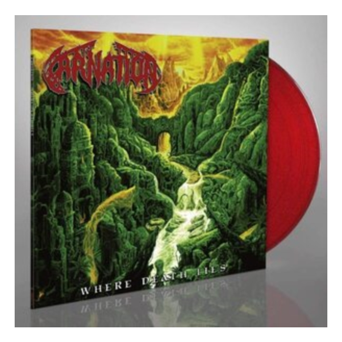 CARNATION - WHERE DEATH LIES (RED VINYL)