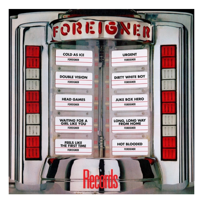 FOREIGNER - RECORDS-GREATEST HITS (LIMITED EDITION)