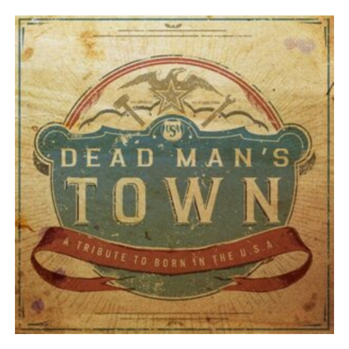 VARIOUS ARTISTS - DEAD MAN'S TOWN: A TRIBUTE TO BORN IN THE U.S.A (RED