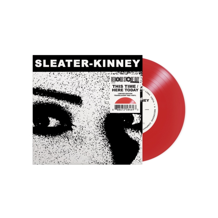 SLEATER-KINNEY - THIS TIME / HERE TODAY (RED VINYL) (RSD)